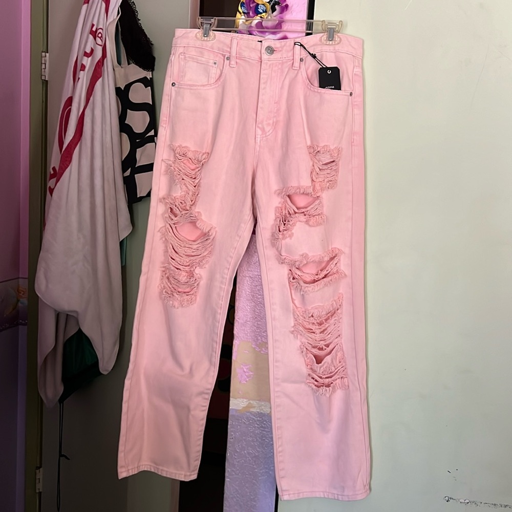 Blossom pink baggy pants from Forever 21
